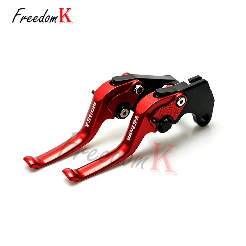 Untuk DL650 XT V-strom 250 650 - Cnc Aluminum Adjustable Brake Clutch Levers ulasan dan harga