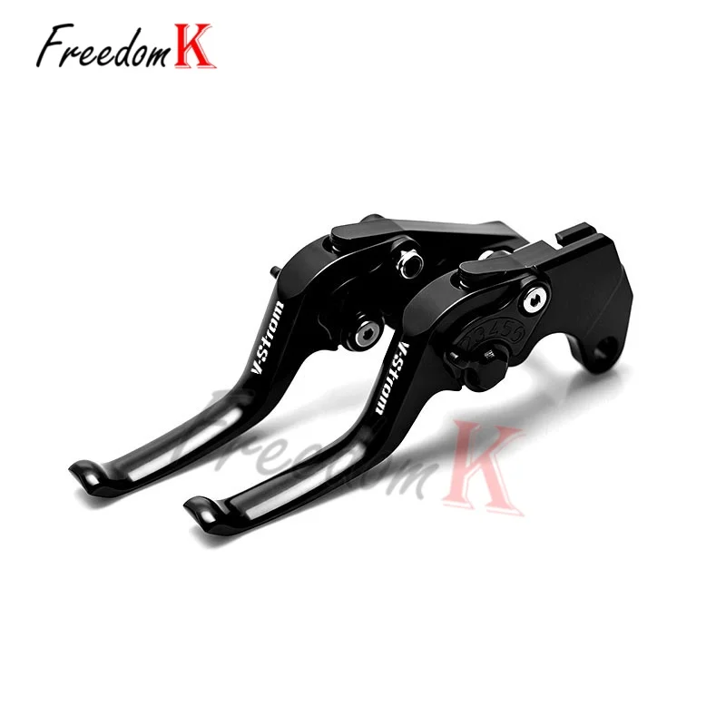 Untuk DL650 XT V-strom 250 650 - Cnc Aluminum Adjustable Brake Clutch Levers ulasan dan harga